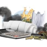 Costi nascosti: soldi che bruciano come foglie secche e fumo nero